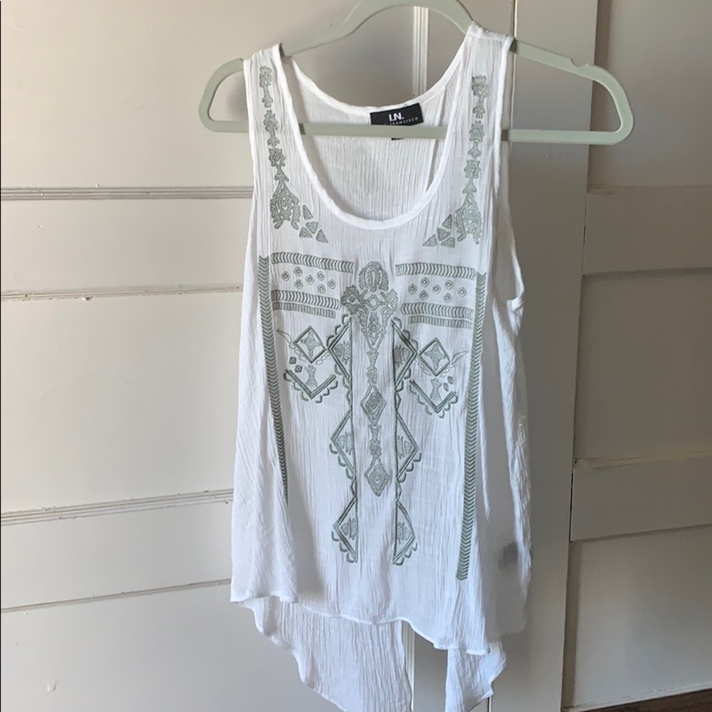 Tank top! As seen worn by Emily Junk in Pitch Perfect 2